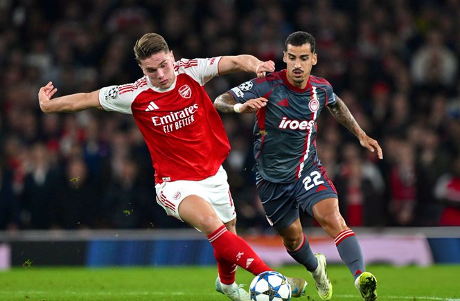 Arsenal Pertahankan Start Sempurna di Liga Champions