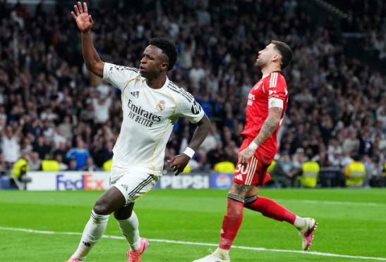 Tarian Penentu Vinicius: Real Madrid Jinakkan Benfica 2-1, Kunci Agregat 3-1 dan Tiket 16 Besar